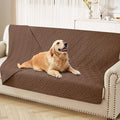hyha Waterproof Dog Blanket, Soft Dog Bed Cover Pet Blankets, Waterproof Sofa Couch Cover for Dogs Washable, Reversible Pet Couch Covers for Sofa Furniture (52x82 Inch, Brown/Brown)