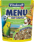 Vitakraft Menu Premium Parakeet Food - Vitamin-Fortified - Daily Pet Bird Food, 2.5 pounds