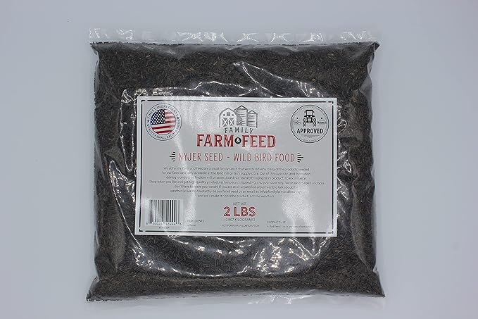 | Four Seasons | Nyjer Seed | Wild Bird Food | Backyard Songbird | 2 Pounds