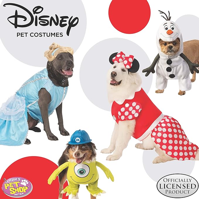 Rubies Disney Little Mermaid: Flounder Pet Costume for For Dogs or Cats, XL
