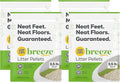 Purina Tidy Cats Breeze Pellets, 3.5 lbs (Pack of 4), Unscented, Recycled Paper, Low-tracking, 99.9% Dust-free, Multi-cat