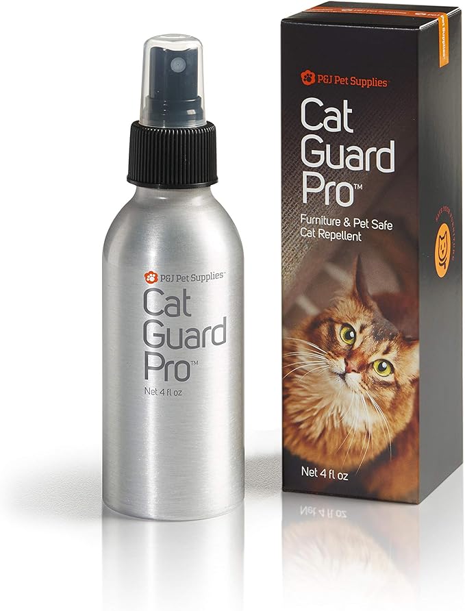 Cat Guard Pro Pet Safe Furniture Cat Repellent - 4oz Spray Bottle - Original Scent