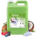TropiClean Whitening Dog Shampoo, Professional Dog Shampoo, Whitening & Brightening, For All Coat & Color Types, Puppy Safe, Made in USA, 2.5 Gallon