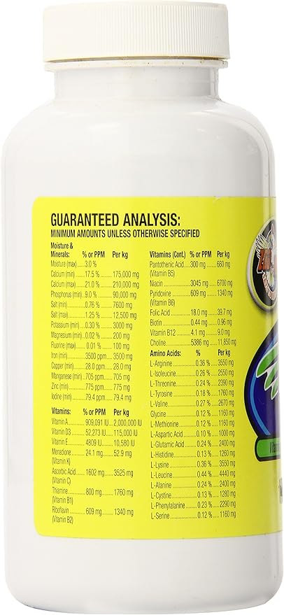 Zoo Med Laboratories BZMA378 Avian Plus Bird Vitamins, 8-Ounce
