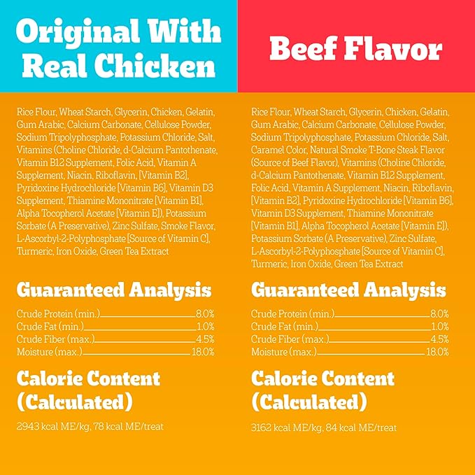 Pedigree Dentastix Large Dog Treats, Original, Beef & Fresh, 2.73 lb. Variety Pack (51 Treats Total)