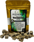 Super Cichlids Freeze Dried California Blackworms - All Natural - Perfect for Marine & Tropical Aquariums - High Protein, No Preservatives - Ideal Live Blackworms Alternative Fish Food (5 Grams)