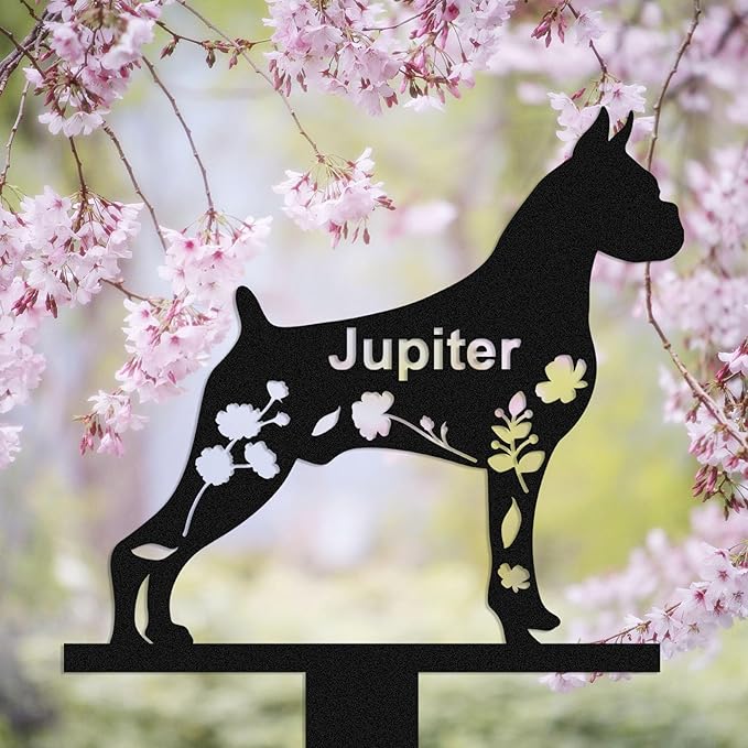 Personalized Dog Memorial Stake, Dog Grave Marker, in Memorial of Dog, Dog Loss Gift, Dog Name Sign Pet Sympathy Gift