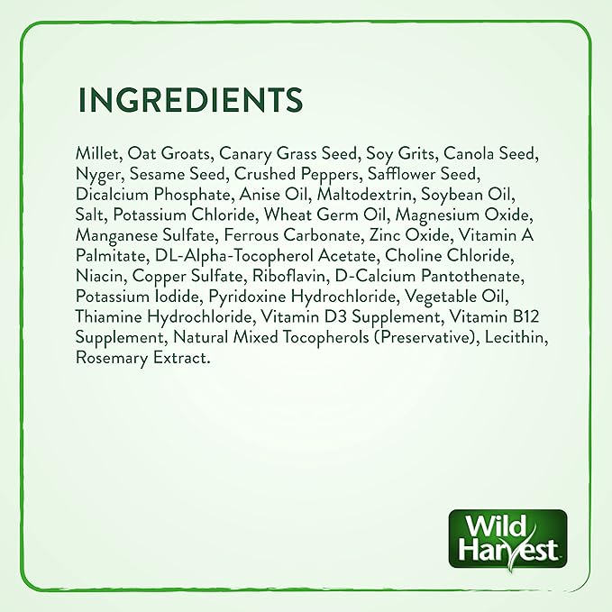 Wild Harvest Healthy Benefits Molting Supplement, 7.5 Oz., for All Birds (Pack of 2)