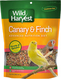 Wild Harvest Advanced Nutrition Diet Canary & Finch, Naturally Delicious Seed Mix With Vitamin A, 2 Pounds