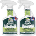 Urine Destroyer Enzyme Cleaner Spray | Cat & Dog Urine Stain and Odor Eliminator | Enzymatic Carpet Cleaner for Pets | Cat Pee Enzyme Cleaner (32oz Pack of 2)