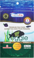 Northfin Veggie Fish Food Formula – Slow Sinking Pellets for Herbivorous Fish (2mm, 100g) | Premium Organic Kelp-Based Diet with Spirulina & Astaxanthin for Enhanced Color & Digestive Health
