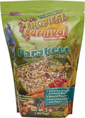 F.M. Brown's Tropical Carnival Natural Parakeet Food, 2-lb Bag - Vitamin-Nutrient Fortified Daily Diet with NO Artificial Colors or Flavors