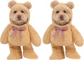 Rubie's Unisex Adult - Party Goods, Brown, M Neck 14.5 Girth 20 Back 15 US (Pack of 2)