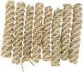 5309 Pk8 Large Vine Twists - Natural Handwoven Vine Ladder Bird Foot Toys, Easy to chew and Break, Lots of Small Vine Pieces, Stick Treats Inside, Great for Sm & Med Size pet Birds Budgie Quaker