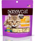 Herbsmith Sassy Cat Treats – Freeze Dried Gruyere – Human-Grade Wisconsin Cheese – Natural Snack for Picky Eaters – 1 Ingredient – USA Made – 4.7 oz