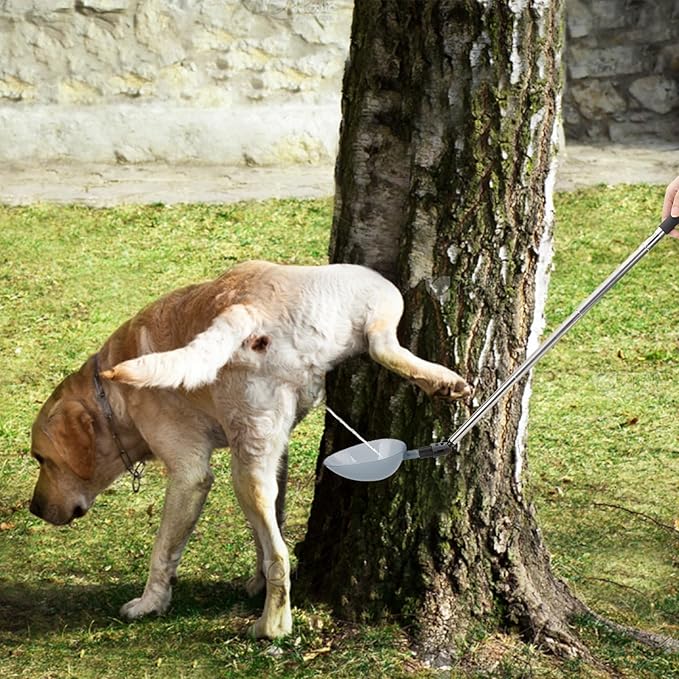 Dog Urine Collector, Extended 42" Dog Urine Sample Catcher for Vets, Telescopic Urine Collector for Small & Large Dogs and Cats