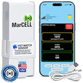 MarCELL Pet Watch Bundle (Verizon) – Cellular Temperature Monitor, Humidity & Power Monitor for RV Pet Safety, RV Pet Monitor and Alarm