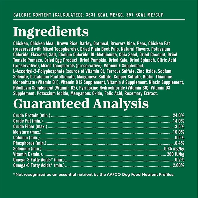 Nutro Natural Choice Small Bites Dry Dog Food, Adult Dog Food Dry Chicken and Brown Rice Recipe, 30 lbs.