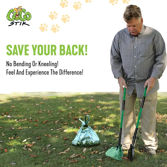 XP Pooper Scooper & Rake Set, Consumer Reports #1 Rated Ergonomic Scooper 2023-2026. Strong & Lightweight, Dogs & Pet Poop Cleanup & Waste Removal - Fits Any Style Bag. 10-Year Wty.