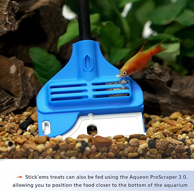 Aqueon Stick'ems Freeze-Dried High Protein Pet Fish Treat , 0.42 oz