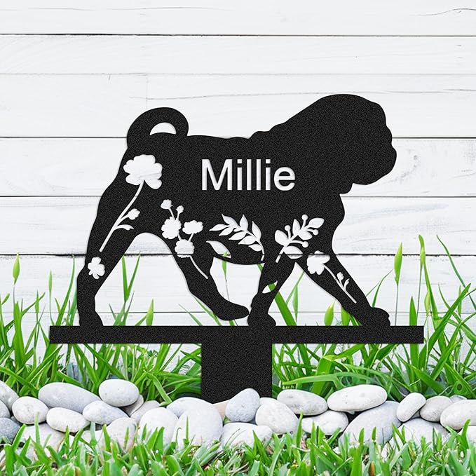 Personalized Dog Memorial Stake, Dog Grave Marker, in Memorial of Dog, Dog Loss Gift, Dog Name Sign Pet Sympathy Gift