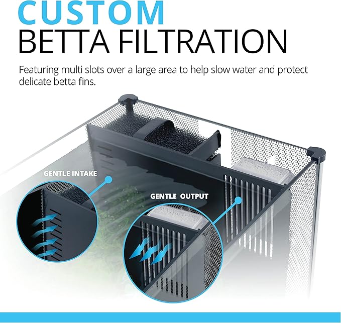 Fluval Betta Premium Aquarium Kit, 2.6 Gallon