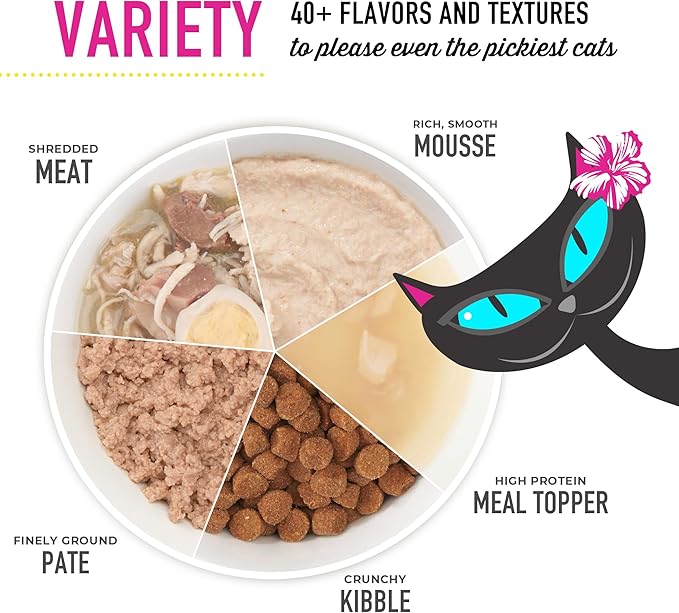 Tiki Cat Stix Mousse Treats, Single Serve Indulgent Lickable Treat or Dry Food Topper, with Chicken in Creamy Gravy, 0.5 oz. Servings (20 Count)