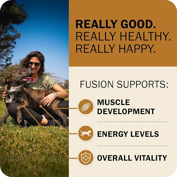 Redbarn Powerfood Fusion Air Dried Kibble Blend – Grain Free Sky Chicken Recipe – Made in USA Dry Dog Food for All Lifestages with Superfoods, Prebiotics, Postbiotics - 3.5lb Bag