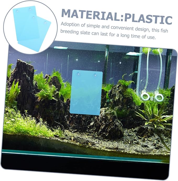 Breeding Incubator Plastic Fish Bowls 2pcs Detachable Breeding Plate Slate for Fish Box Plate Tank Supplies Breeder Box for Tank Breeder Light