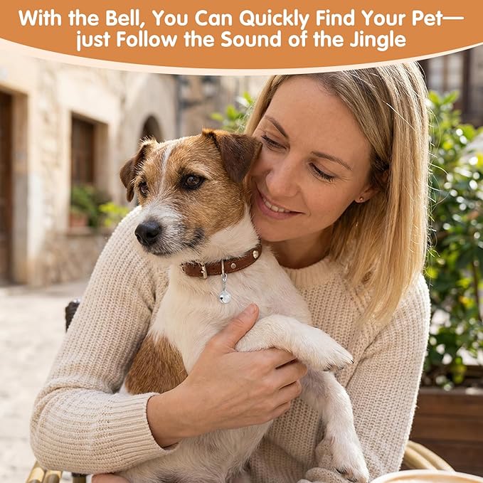 10 Pack Cat Collar Bell Pet Bells for Cat Dog Collar, Charms Colourful Pet Small Bells with Clasps Small Dog Puppy Pets Bell for Christmas Decoration