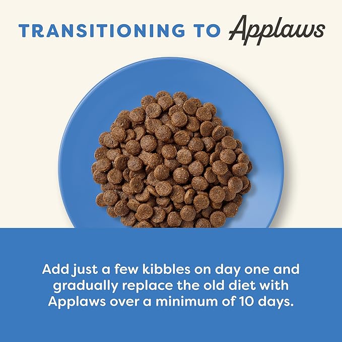Applaws Complete Dry Cat Food, Grain-Free, Limited Ingredient with Added Vitamins & Minerals, Protein, Supports Digestion, Whitefish (4 Pound Bag)