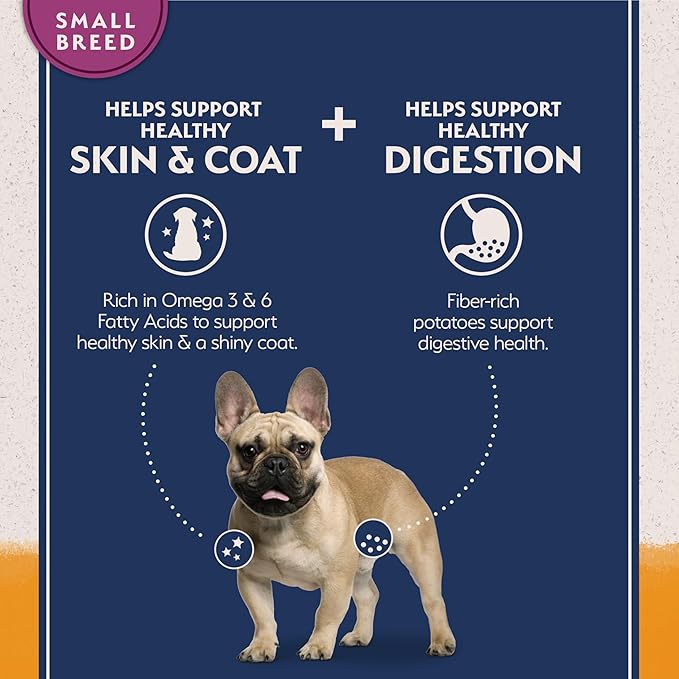 Natural Balance Limited Ingredient Small-Breed Adult Grain-Free Dry Dog Food, Reserve Duck & Potato Recipe, 4 Pound (Pack of 1)