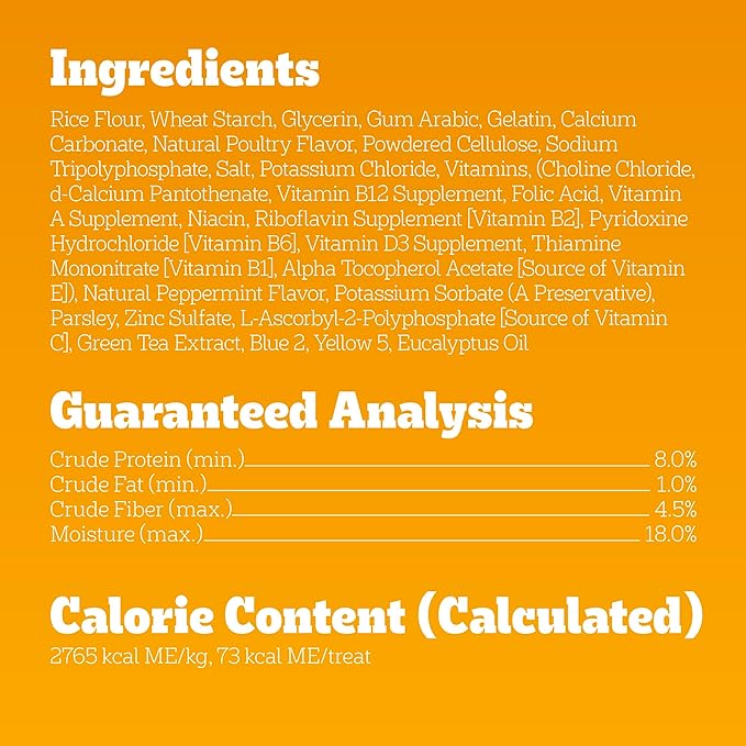 Pedigree Dentastix Dog Dental Treats, Large Breed Dog Treats, Fresh Flavor, 1.46 lb. Bag (28 Treats Total)
