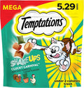 Temptations Cat Treat ShakeUps, Crunchy and Soft Cat Treats, Clucky Carnival, 5.29 oz. Pouch