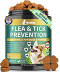 YOTANGO Flea and Tick Prevention for Dogs Chewable, 200 Soft Treats Natural Dog Flea and Tick Treatment Chewable, Oral Flea Supplement Chews, Skin & Coat Support for Dogs Puppies - All Breeds & Ages