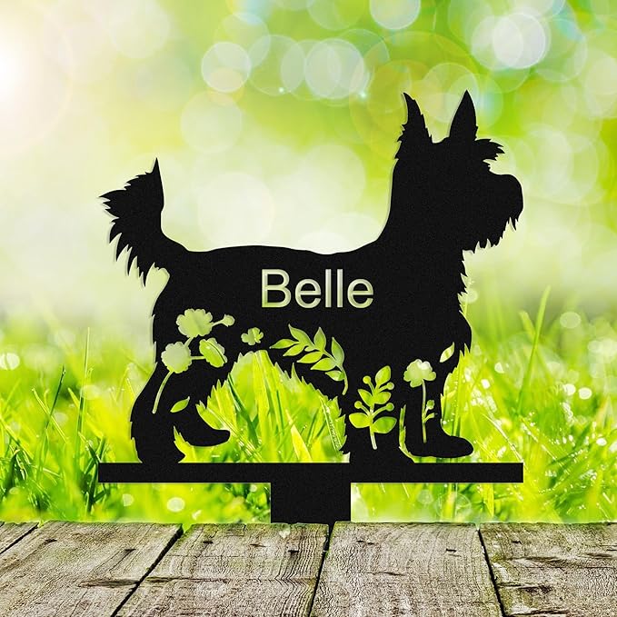 Personalized Dog Memorial Stake, Dog Grave Marker, in Memorial of Dog, Dog Loss Gift, Dog Name Sign Pet Sympathy Gift