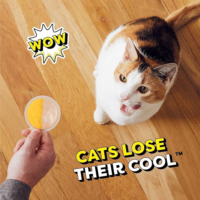 Temptations Lickable Spoons, Soft Lickable Cat Treats, Adult Wet Cat Treats, Tasty Chicken and Cheesy Cheese Flavor, 4 Spoons, Pack of 24 (96 Total)