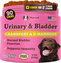 Natural Dog Company Urinary & Bladder Supplement for Dogs – Cranberry & D-Mannose Soft Chews with Marshmallow Root & Astragalus – Supports Urinary Tract Health, Bladder Function & Normal Urine Flow