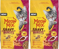 Meow Mix Gravy Bursts Dry Cat Food,Chicken,3 LB Bag,(Pack of 2)