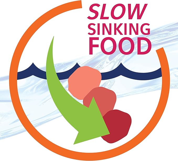 Aqueon Goldfish Fish Food Slow Sinking Granules, 100106053, 5.8 Ounce (Pack of 2)