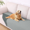 hyha Waterproof Dog Blanket, Soft Dog Bed Cover Pet Blankets, Waterproof Sofa Couch Cover for Dogs Washable, Reversible Pet Couch Covers for Sofa Furniture (40x80 Inch, Grey/Dark Grey)