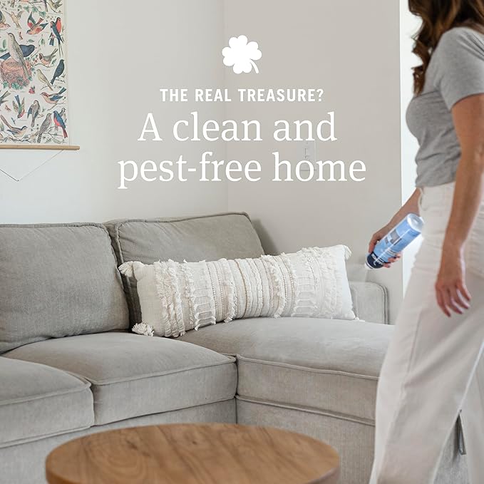 PETARMOR Home Household Spray for Fleas and Ticks, Flea Treatment for Home, Prevents Flea and Tick Re-Infestations for Cats and Dogs, Treats Carpet, Furniture, and More, 24 Ounce