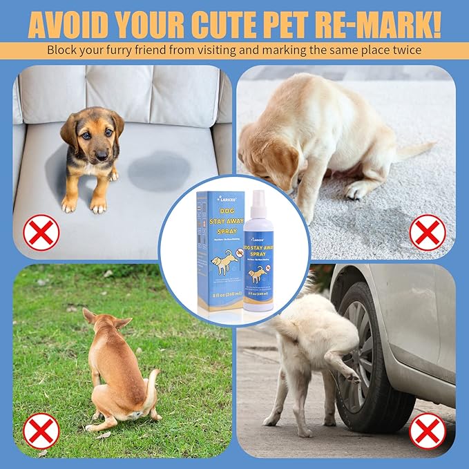 8 Oz Gentle and Effective Pet Behavior Aid - Dog-Friendly Spray to Curb Indoor Marking and Maintain a Clean Home