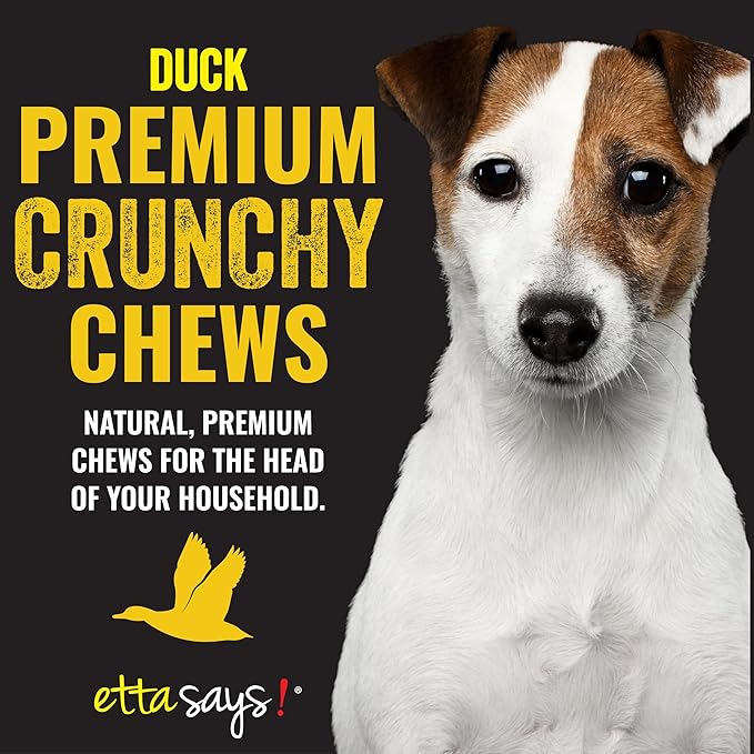 etta says! 7" Crunchy Duck Chews - 20 Ct