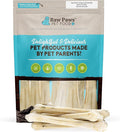 Raw Paws 10-inch Compressed Rawhide Bones for Dogs, 10-Count - Packed in USA - Long Lasting Dog Chews - Natural Pressed Rawhides - Large Dog Bones - Raw Hide for Aggressive Chewers