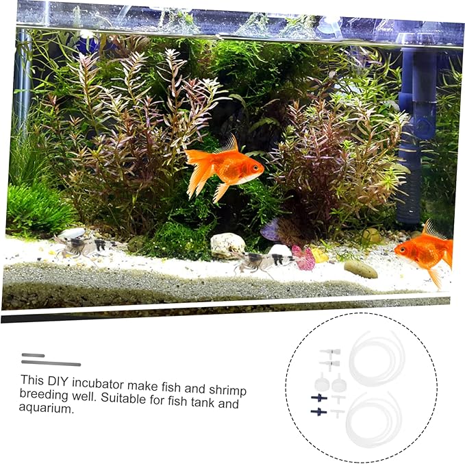 Toyvian 2sets Artemia Incubation Kit DIY Shrimp Hatchery Aquarium Incubator Kit Bottle Accessories