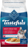 Blue Buffalo Tastefuls Indoor Natural Adult Dry Cat Food, Salmon & Brown Rice 10lb Bag