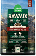 Open Farm, RawMix Dry Dog Food with Ancient Grains, Protein-Packed Kibble Coated in Bone Broth with Freeze Dried Raw Chunks, Chicken & Turkey, Open Prairie Recipe, 20lb Bag