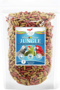 Scenic Mix Jungle Large Parrot Food - 2 lb Bag - 1" Bird Pellets - Complete Nutrition for Macaws, Amazons, Cockatoos, African Grey Parrots & More