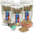 Morning Bird Hemp Seeds 4.5 lbs (3-Pack, 1.5 lbs Each) – High in Natural Protein, Healthy Fats, Omega 3 and 6 Fatty Acids, Delicious Natural Flavor, Supports Feather Growth & Overall Health